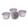 Kitchen Craft Anodised Aluminium Mini Pudding Moulds